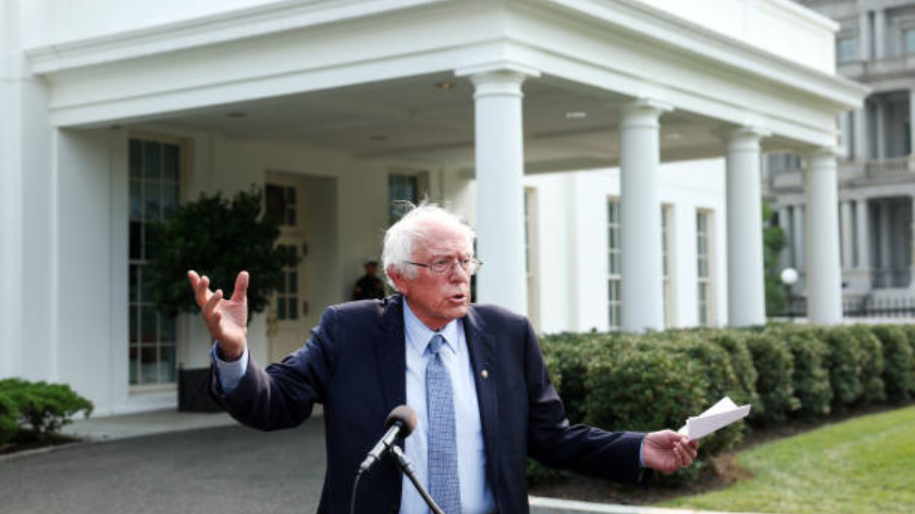 Regarding criticism of Biden, Sanders targeted Cornell West